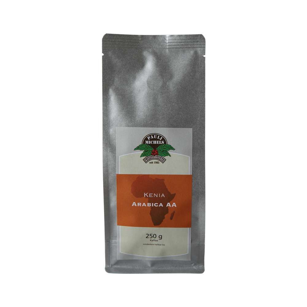 Produktabbildung Pauli Michels Kaffee Kenia Arabica AA, ganze Bohne
