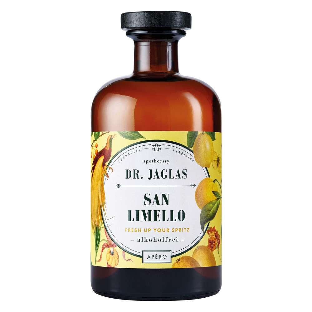 Produktabbildung Dr. Jaglas Aperitif San Limello, alkoholfrei
