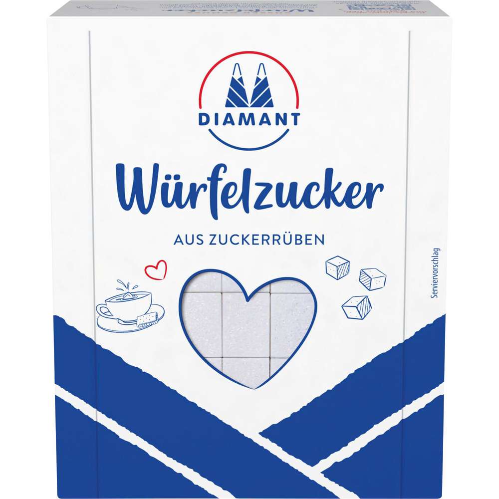 Produktabbildung Diamant Würfelzucker
