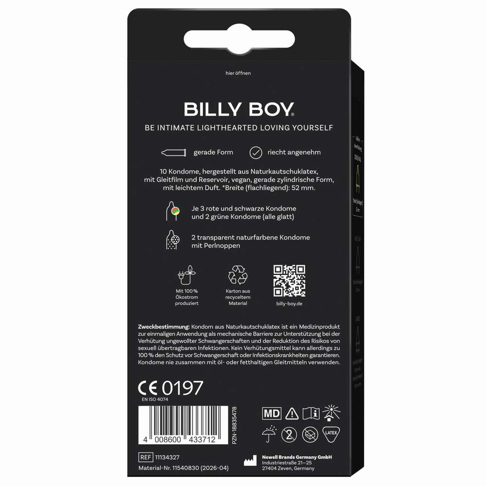 Produktabbildung Billy Boy Kondome Bunte Vielfalt