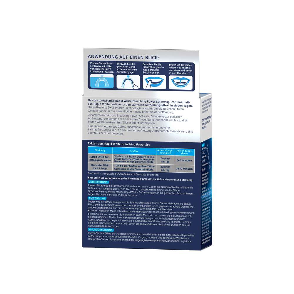 Produktabbildung Rapid White Bleaching Power-Set