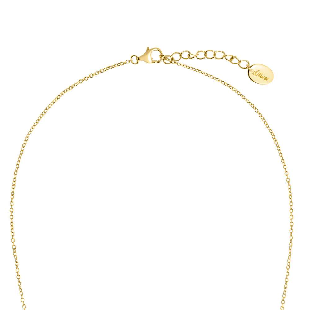 Produktabbildung s.Oliver Kette mit Anhänger aus Silber 925 mit Zirkonia
