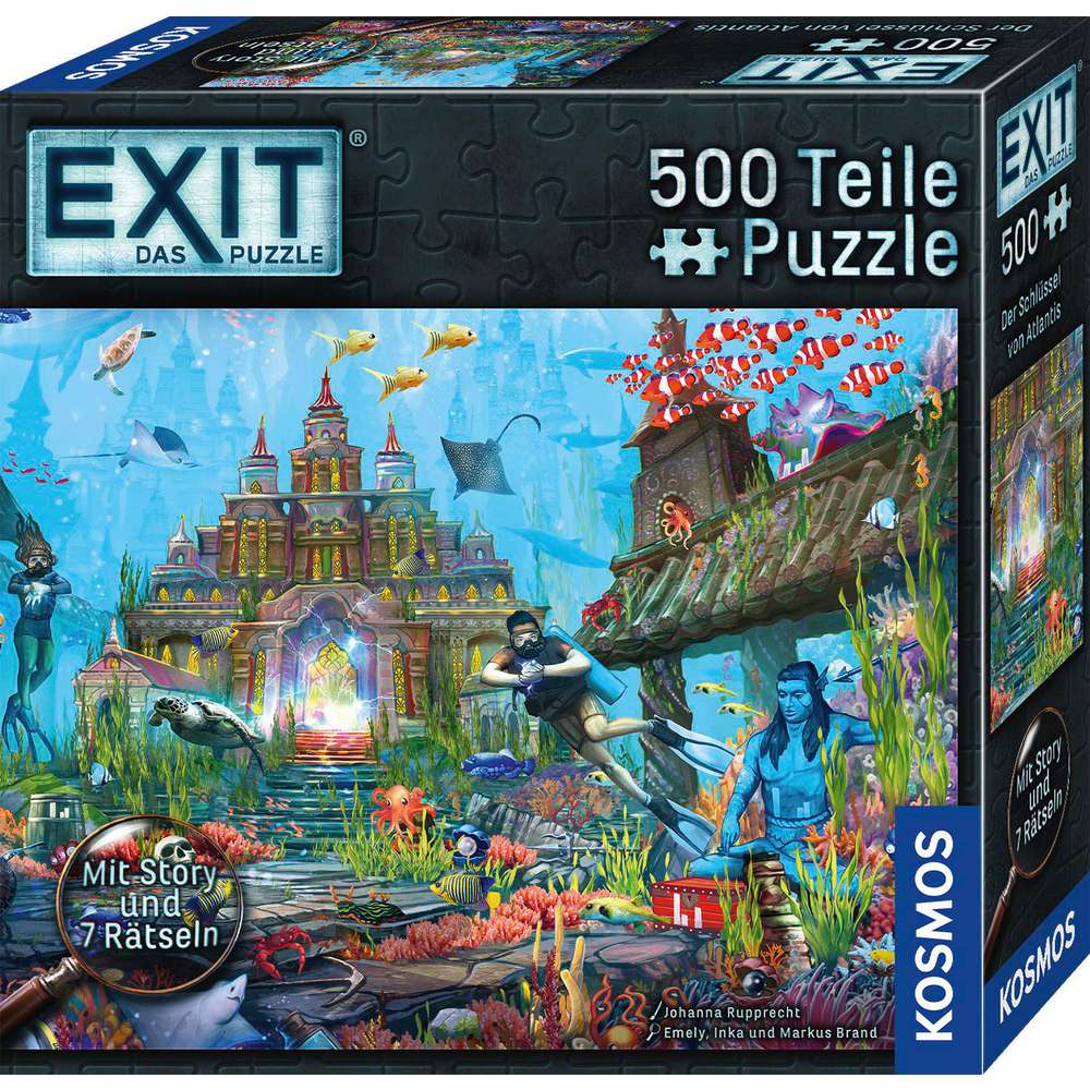 Produktabbildung Kosmos EXIT -  Puzzle Der Schlüssel von Atlantis