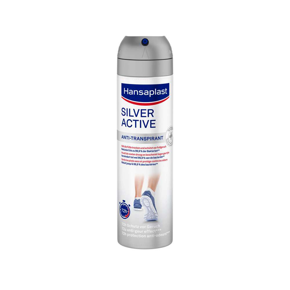 Produktabbildung Hansaplast Fußspray, Silver Active