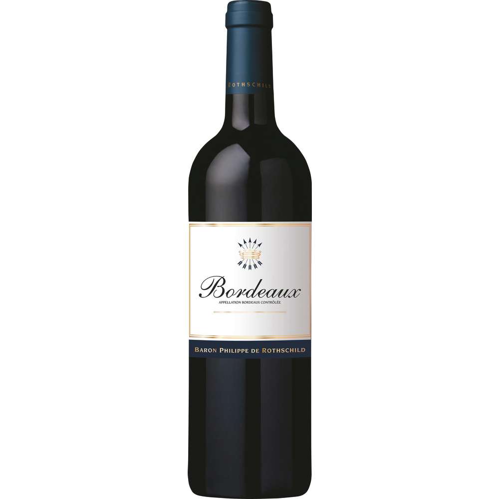 Produktabbildung Baron Philippe de Rothschild Trockener Rotwein Baron Philippe Bordeaux Rouge AOC, Rotwein