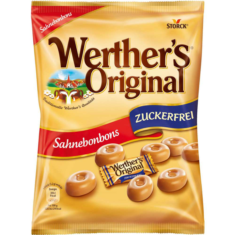 Produktabbildung Werther´s Original Sahnebonbons, zuckerfrei