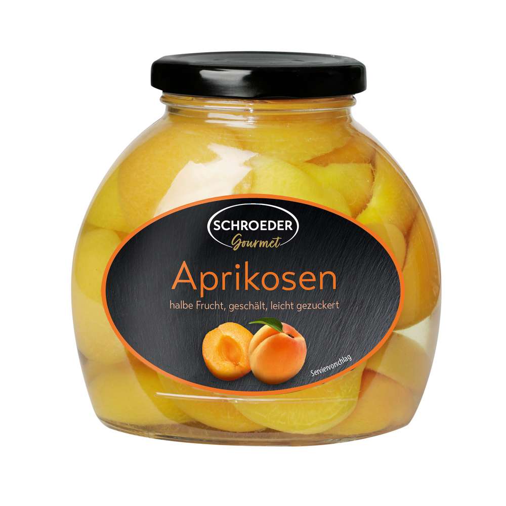 Produktabbildung Iska Gourmet Aprikosen halbe Frucht, leicht gezuckert