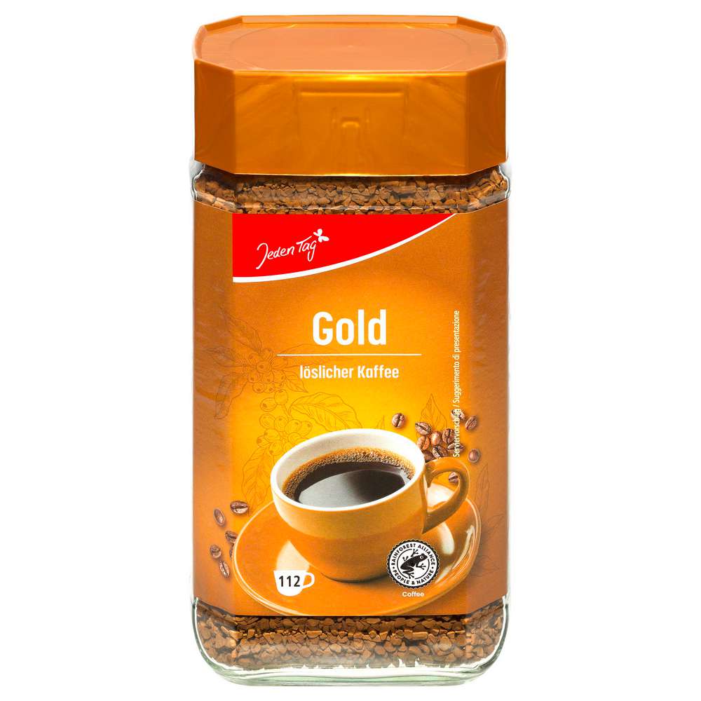 Produktabbildung Jeden Tag Instant Kaffee Gold