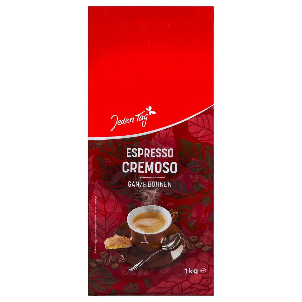 Produktabbildung Jeden Tag Espresso, ganze Bohnen