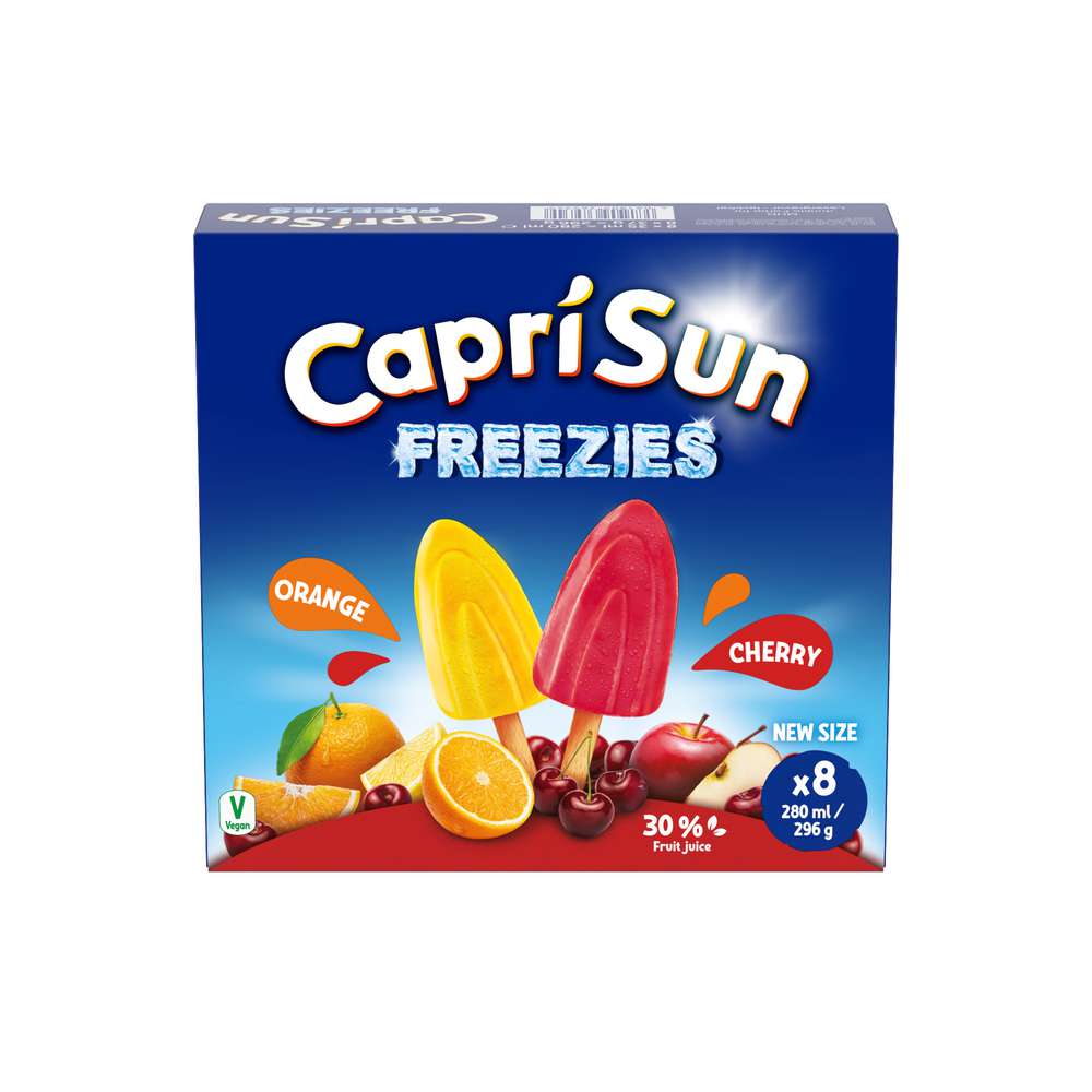 Produktabbildung Capri-Sun Stiel-Eis Freezies