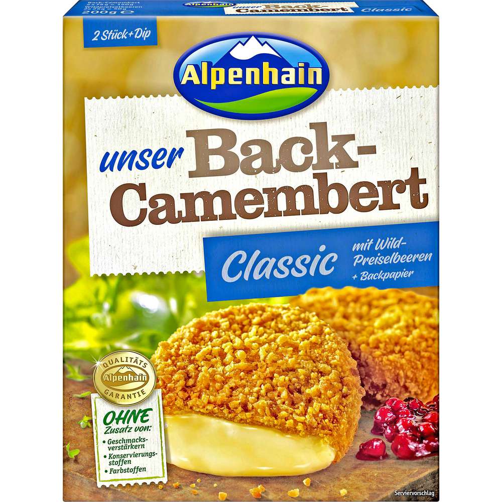 Produktabbildung Alpenhain Back-Camembert, classic