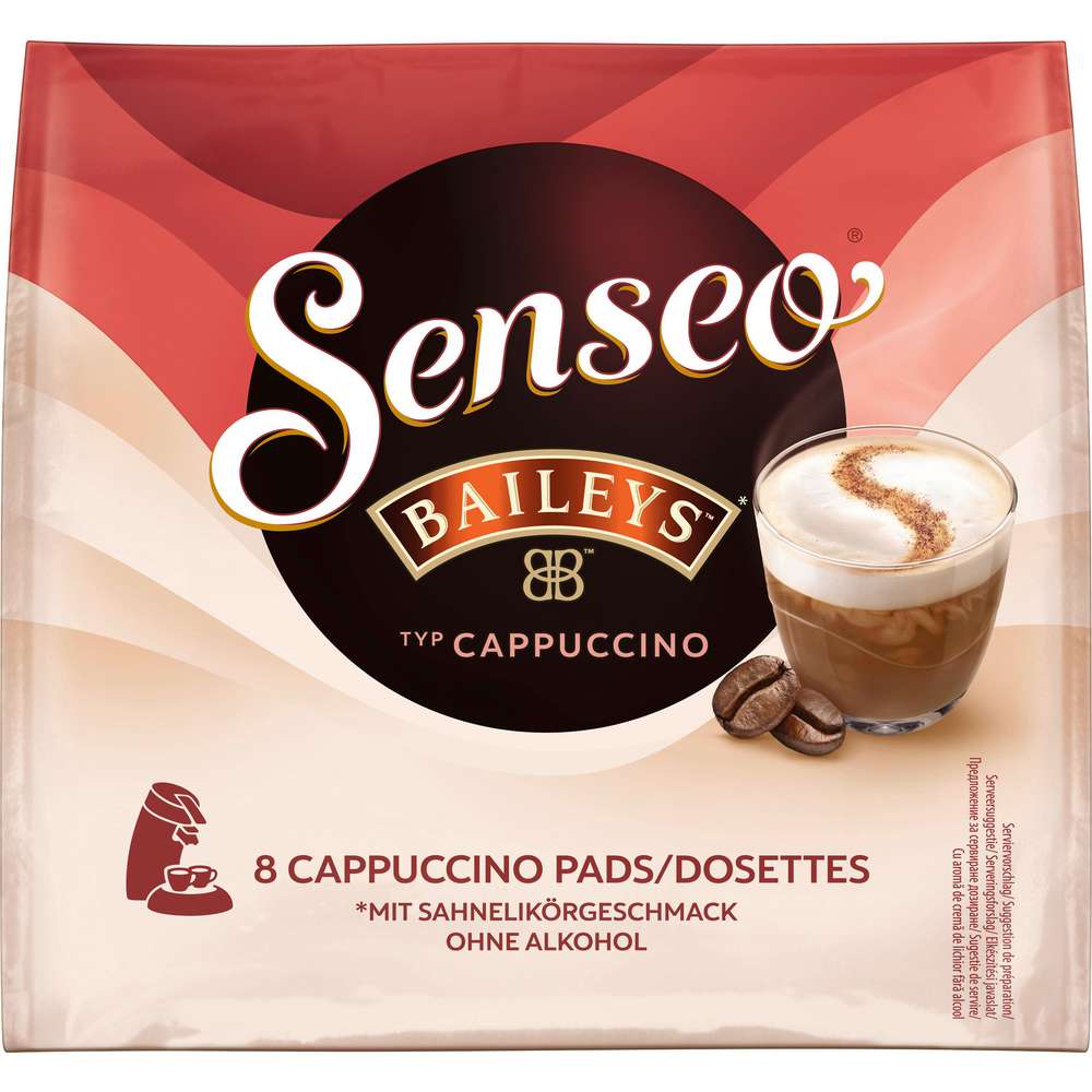 Produktabbildung Senseo Kaffeepads, Cappuccino Baileys