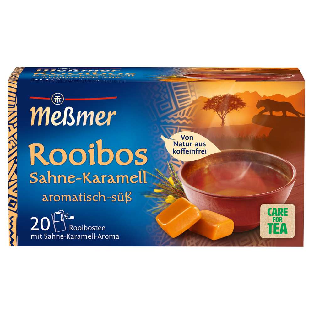 Produktabbildung Meßmer Tee Rooibos Sahne-Karamell