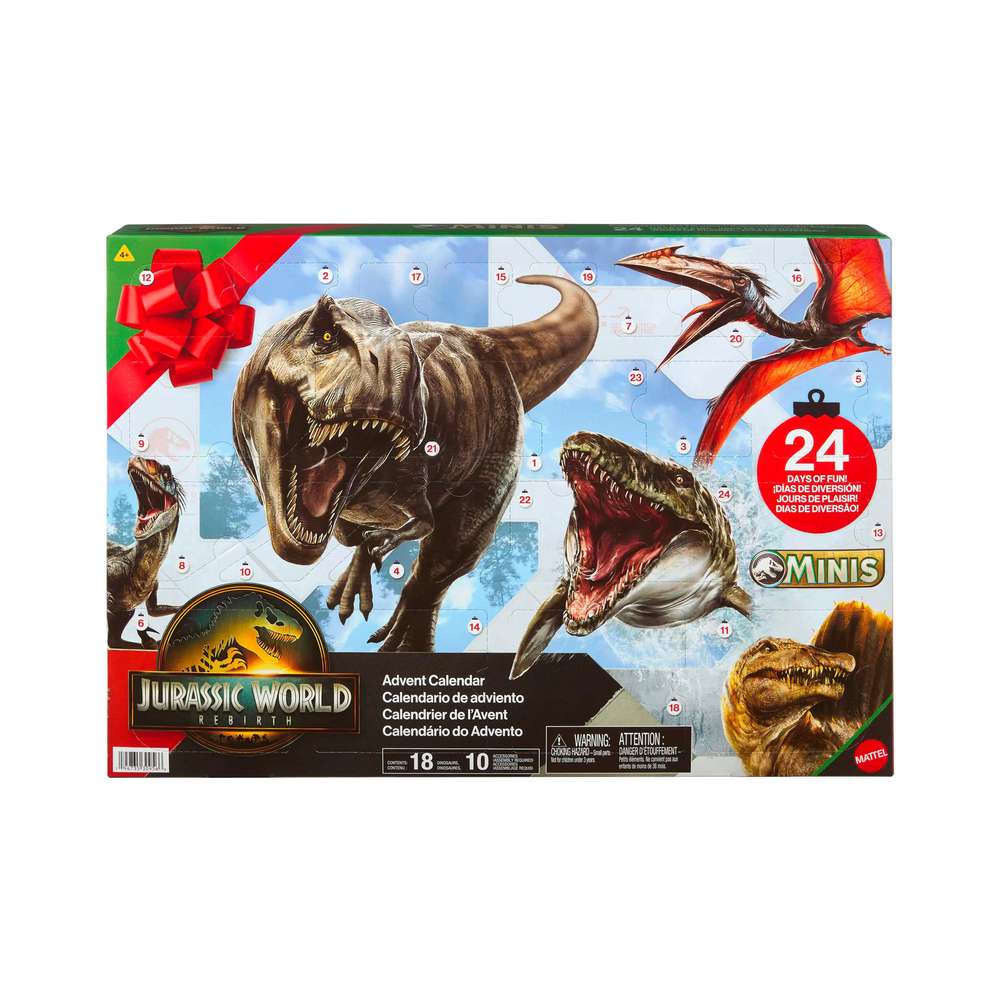 Produktabbildung Mattel Adventskalender Jurassic World Wild Roar