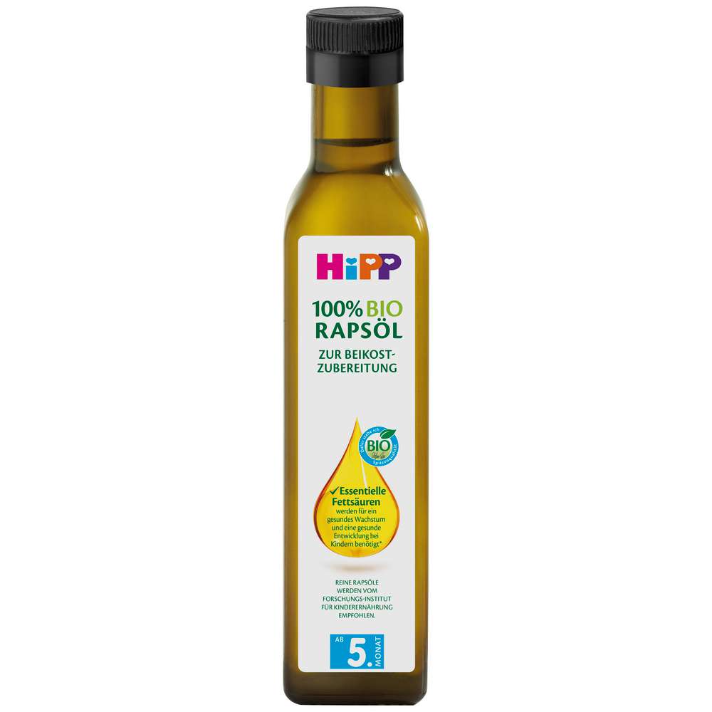 Produktabbildung Hipp Bio Rapsöl, zur Beikostzubereitung