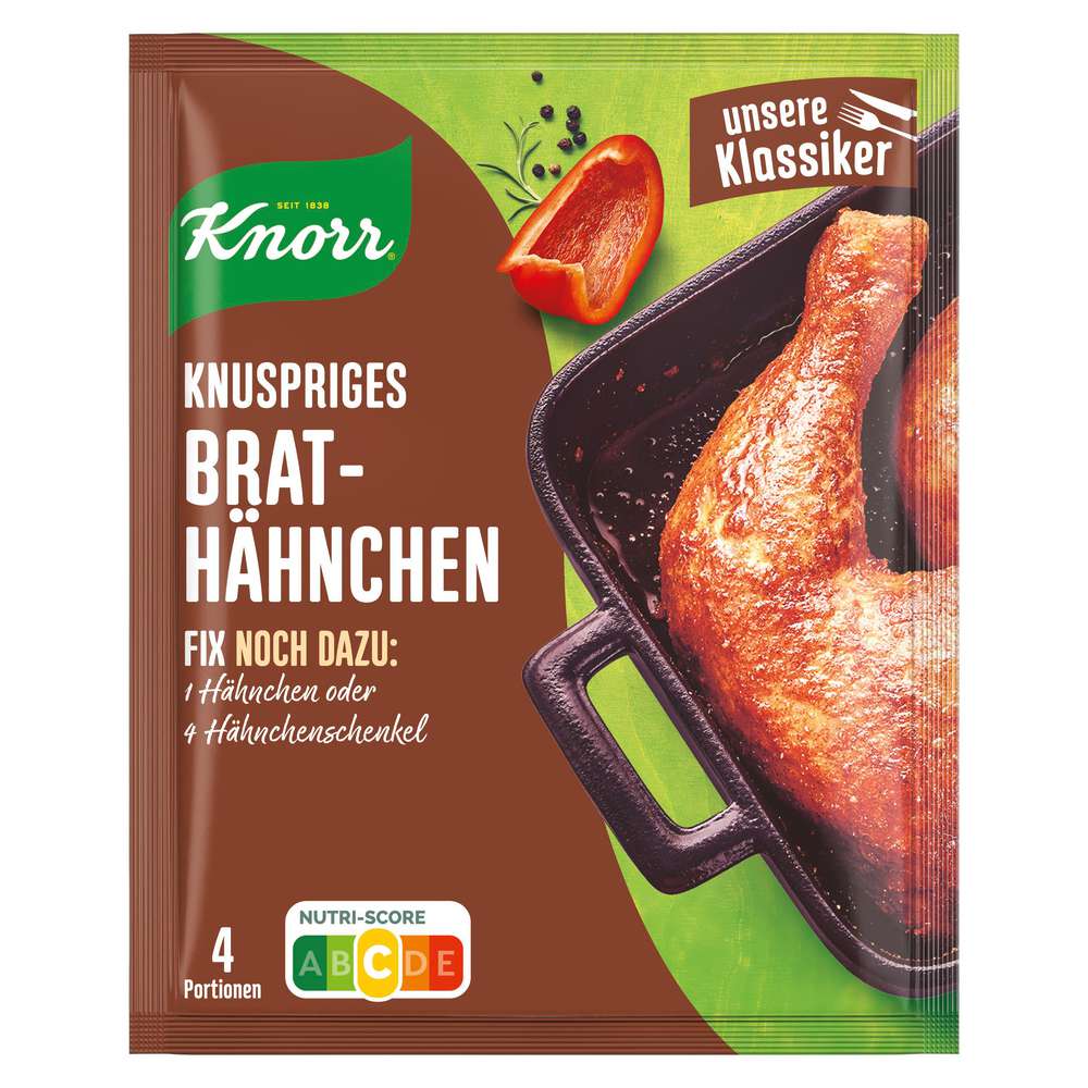 Produktabbildung Knorr Fix Würzmischung Knuspriges Brathähnchen
