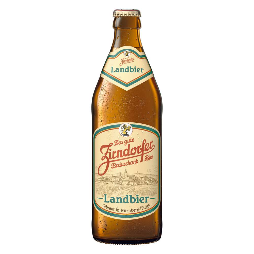 Produktabbildung Zirndorfer Landbier hell 4,9%