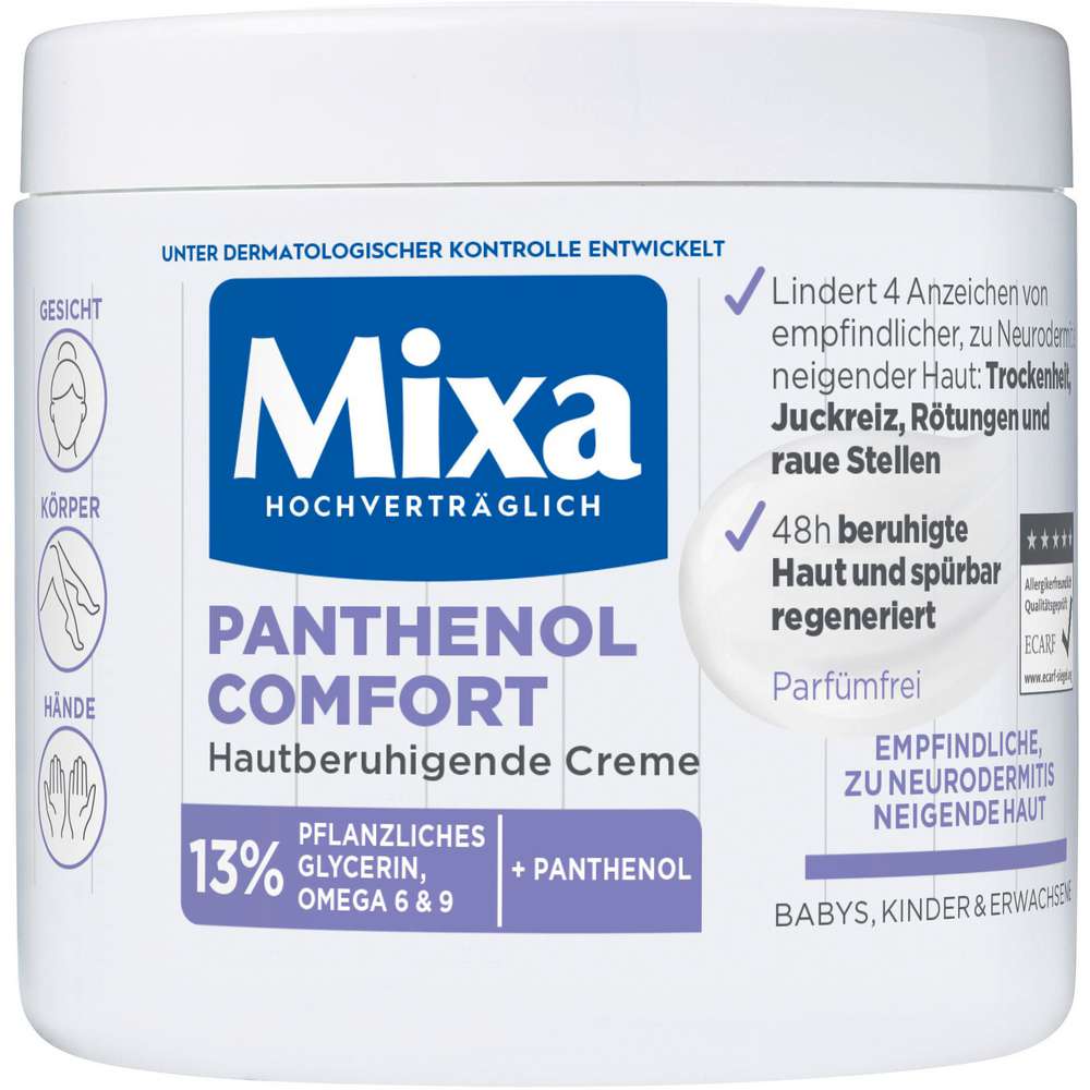 Produktabbildung Mixa Bodybalm, Panthenol Comfort