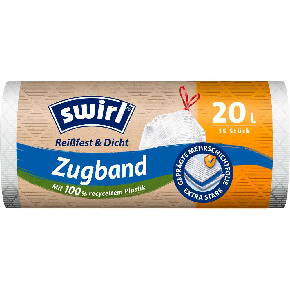 Produktabbildung Swirl Zugband-Müllbeutel 20l