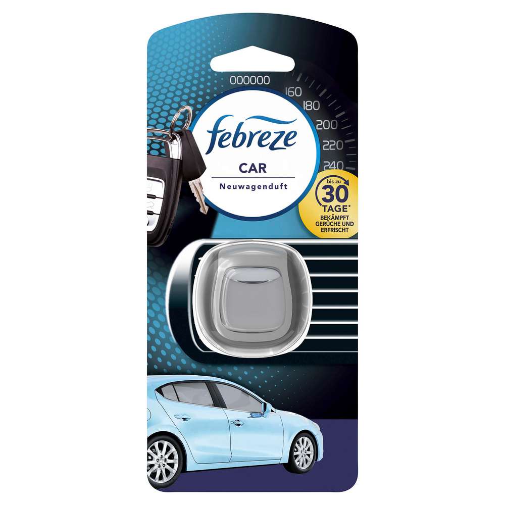 Produktabbildung Febreze Auto Lufterfrischer, Neuwagenduft