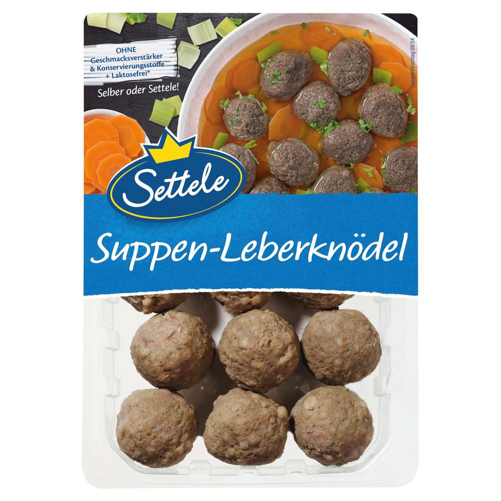 Produktabbildung Settele Suppen-Leberknödel