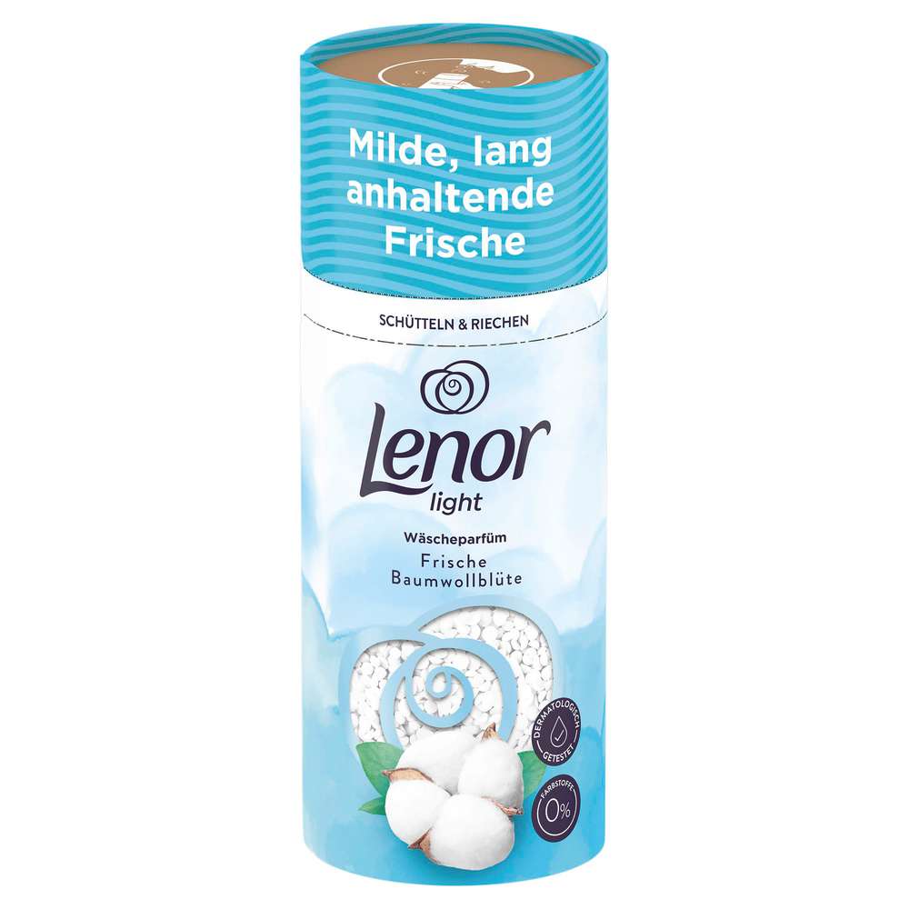 Produktabbildung Lenor Wäscheparfüm Light, Bauwollblüte