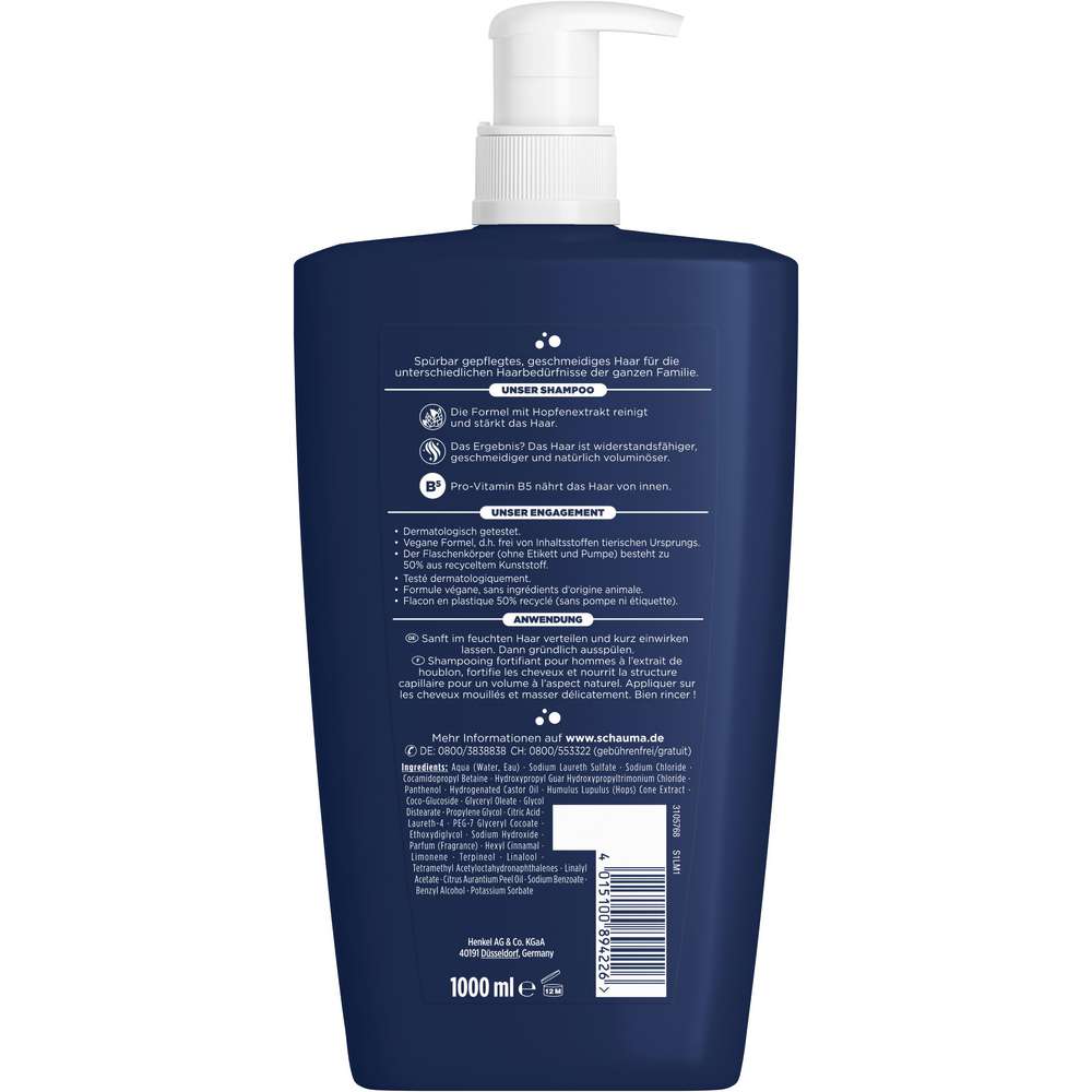 Produktabbildung Schauma Shampoo For Men