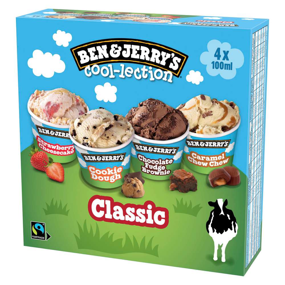 Produktabbildung Ben & Jerry's Eis, Classic Cool-lection