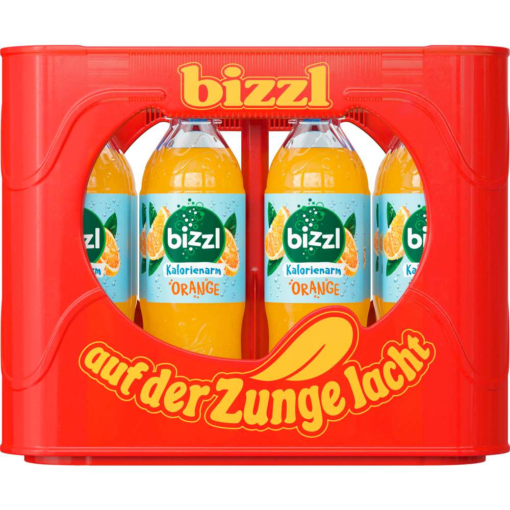 Produktabbildung Bizzl Orangen Limonade, kalorienarm (12x 1,000 Liter)
