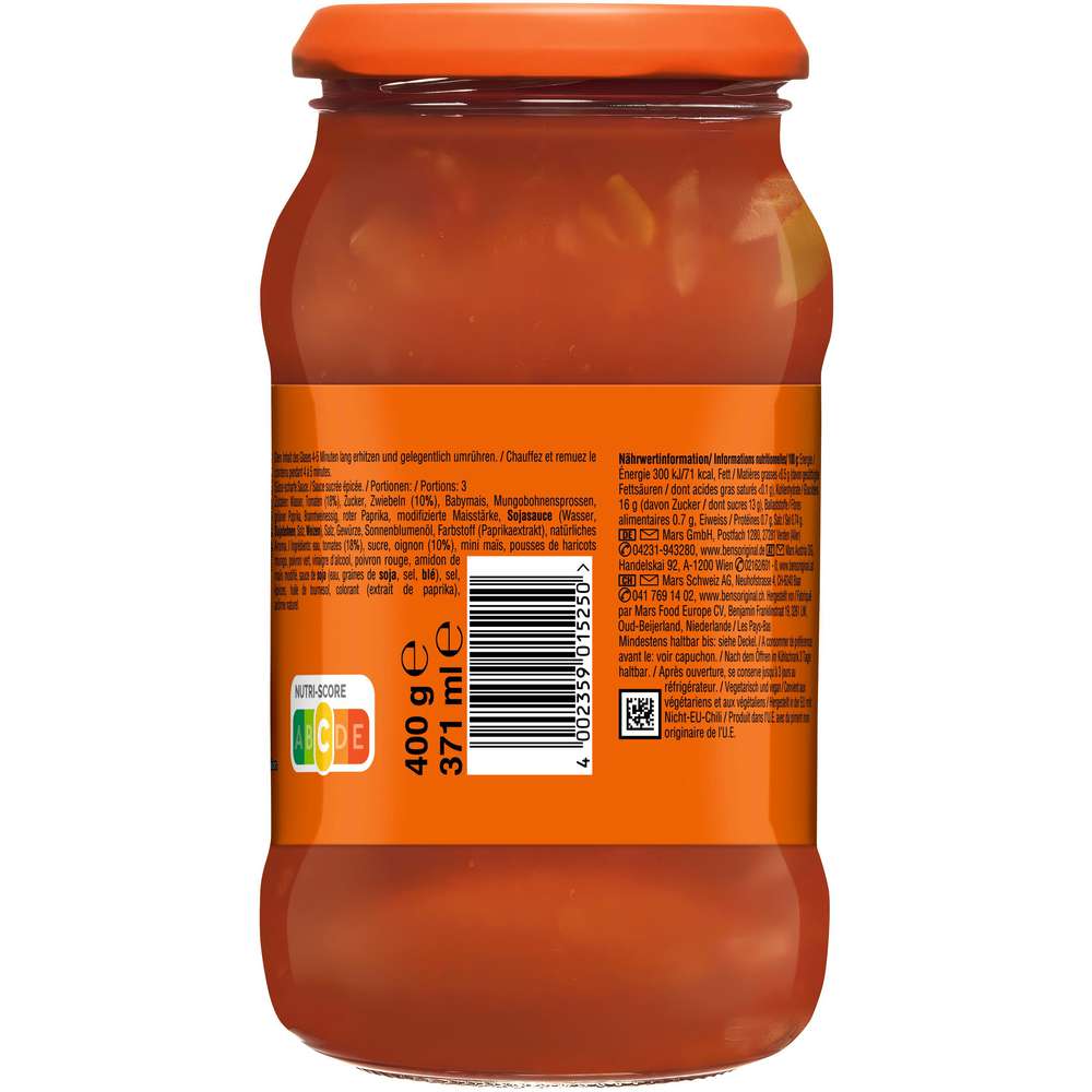 Produktabbildung BEN'S ORIGINAL Soße Süß-Sauer, pikant
