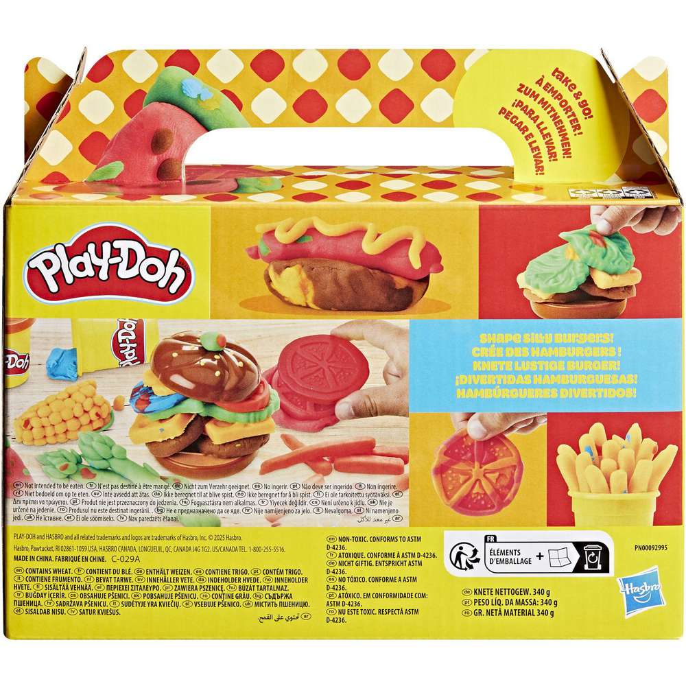Produktabbildung Play-Doh Burger-Spielset
