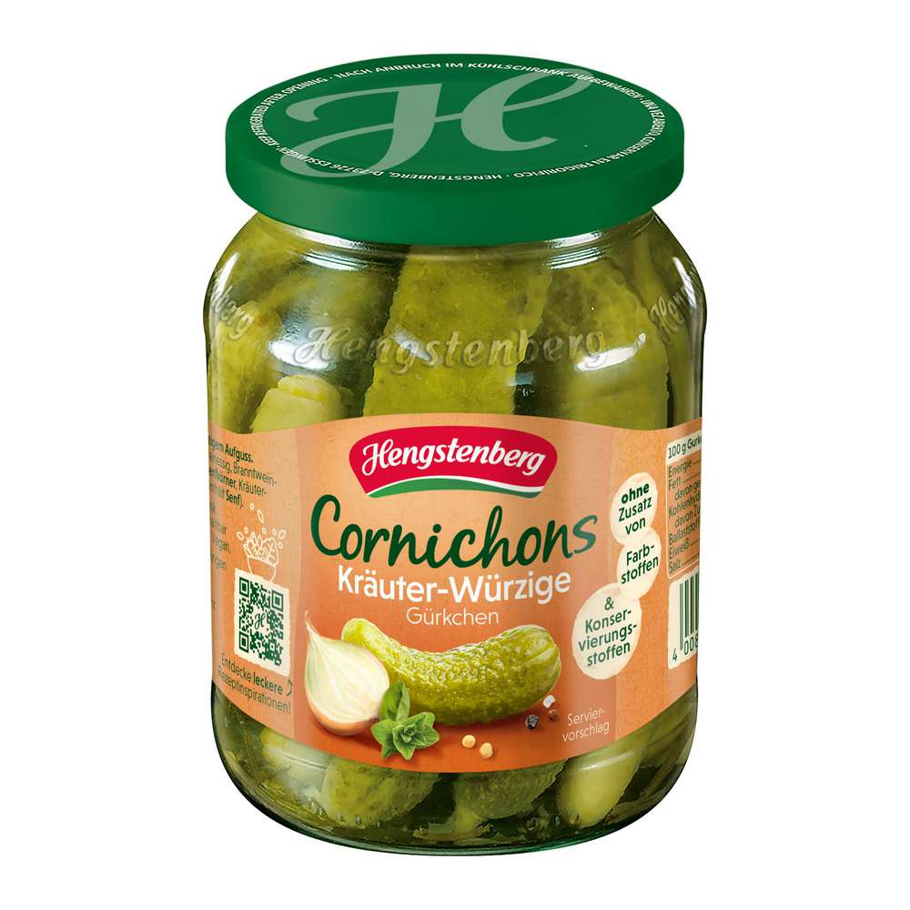 Produktabbildung Hengstenberg Cornichons, Kräuter