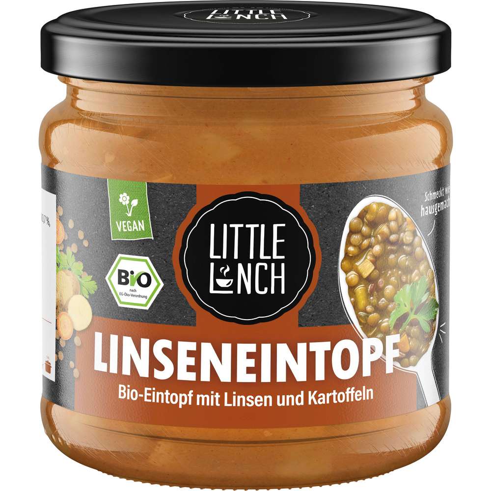 Produktabbildung Little Lunch Bio Linseneintopf