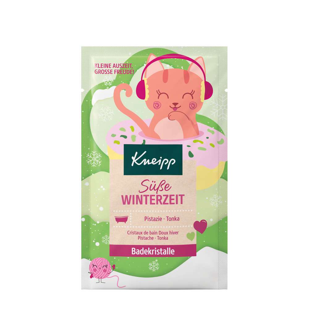 Produktabbildung Kneipp Badekristalle SüßeWinterzeit, Pistazie