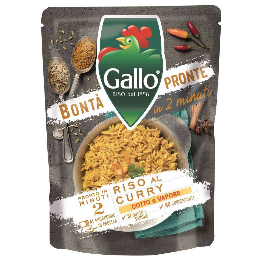 Produktabbildung Riso Gallo Curry Reis