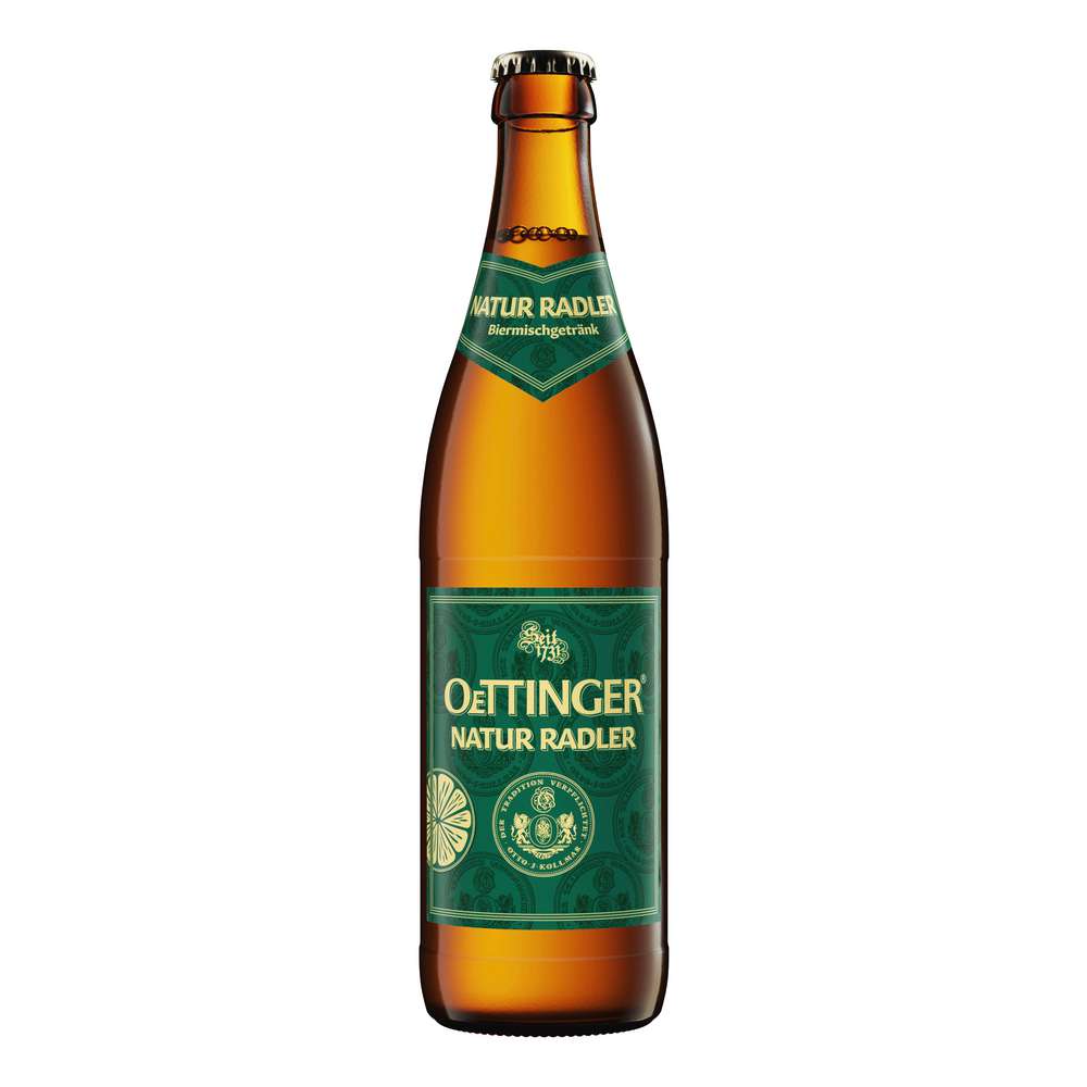 Produktabbildung Oettinger Radler naturtrüb 2,5%