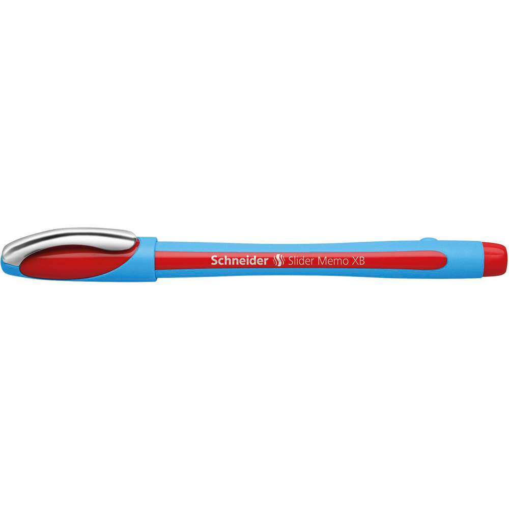 Produktabbildung Schneider Kugelschreiber Slider Memo extra breit, rot