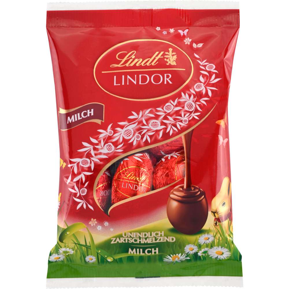 Produktabbildung Lindt Lindor Schokoeier, Milch