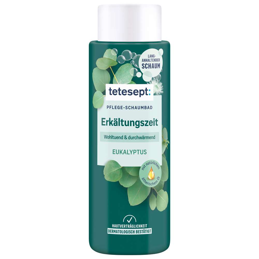 Produktabbildung tetesept Schaumbad, Erkältungszeit