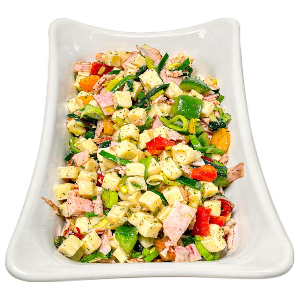 Produktabbildung keine Marke Käsesalat mit Putenbrust, 100 g