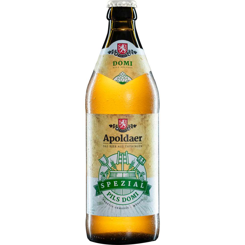 Produktabbildung Apoldaer Pilsener Bier Spezial Domi, 5 %