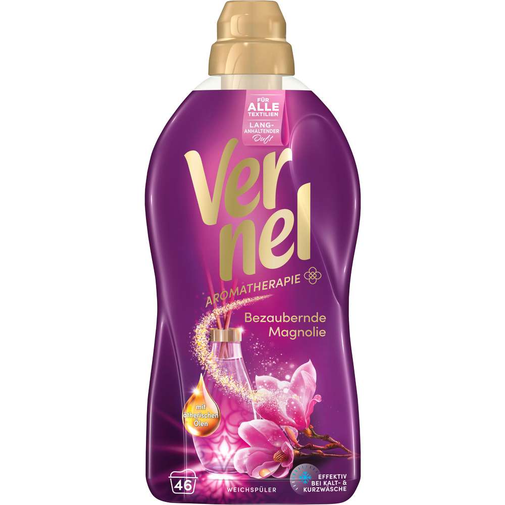 Produktabbildung Vernel Weichspüler Aromatherapie, Bezaubernde Magnolie
