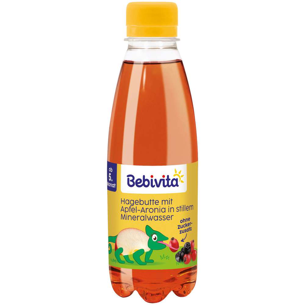 Produktabbildung Bebivita Schorle, Hagebutten mit Apfel-Aroma in stillem Mineralwasser