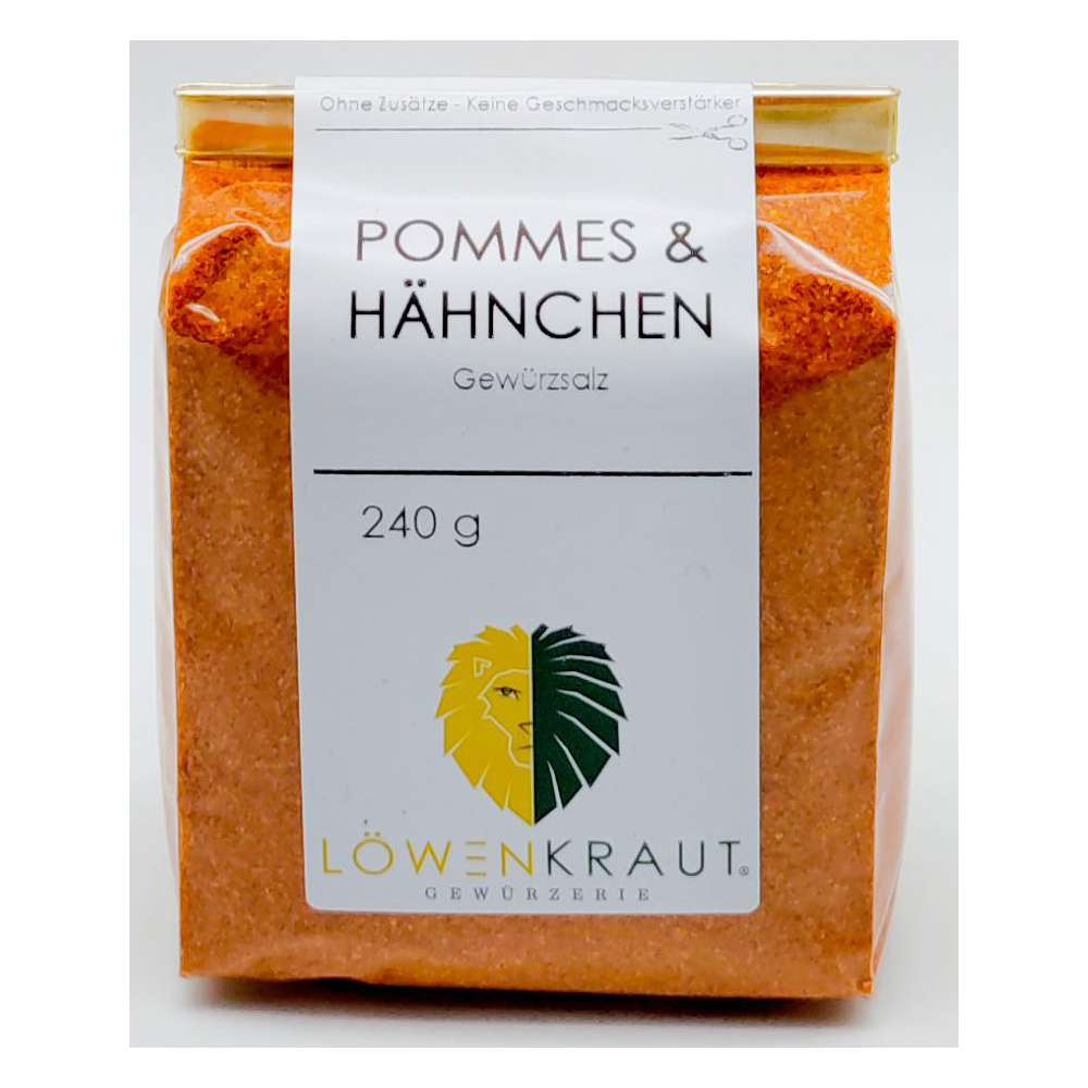 Produktabbildung Löwenkraut Gewürzsalz Pommes & Hähnchen