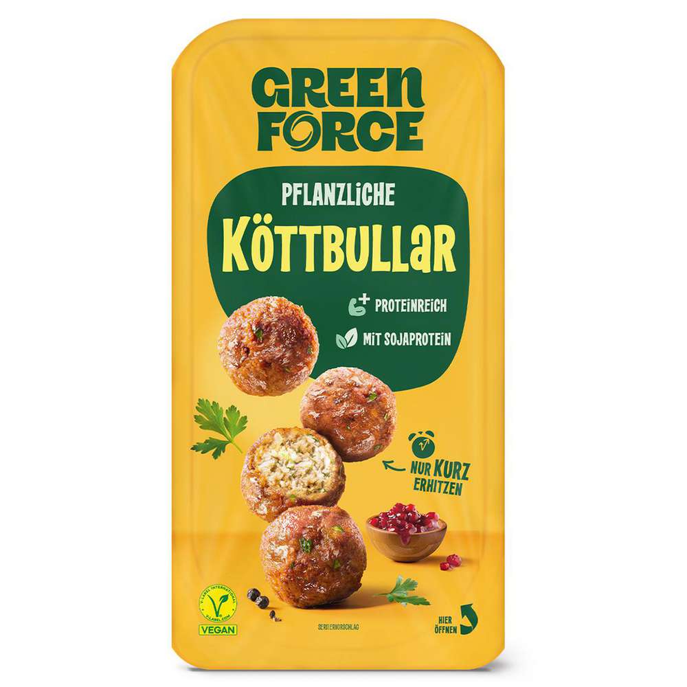 Produktabbildung GREENFORCE Köttbullar Vegan