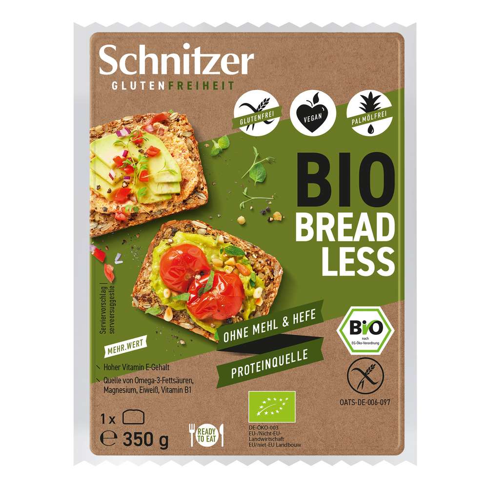 Produktabbildung Schnitzer Bio Brot, Less