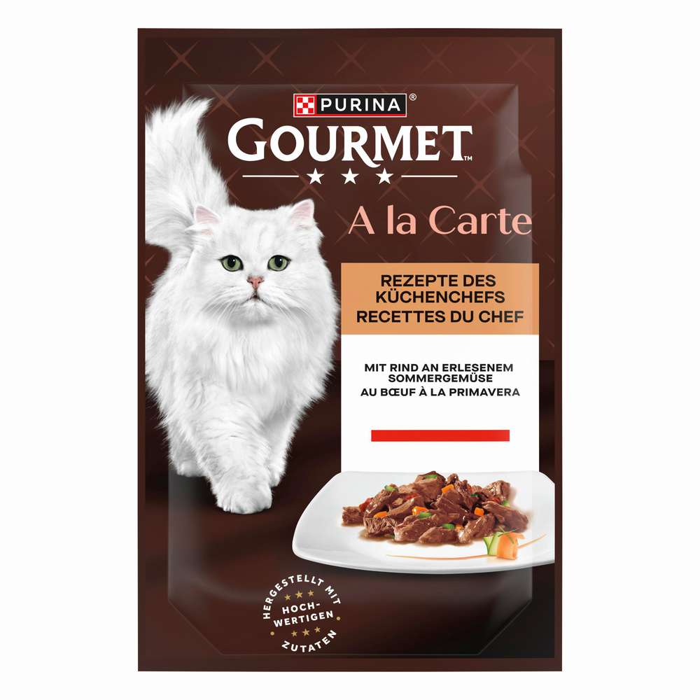 Produktabbildung Purina Katzen-Nassfutter Gourmet A la Carte, Rind
