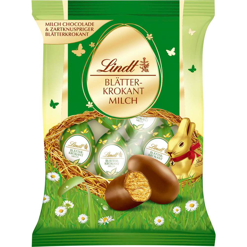 Produktabbildung Lindt Blätterkrokant-Eier