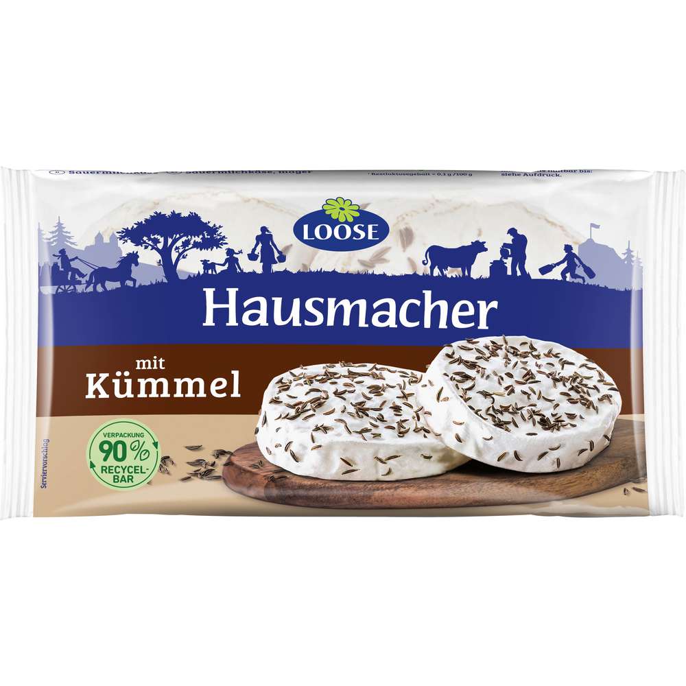 Produktabbildung Loose Hausmacher Käse mit Kümmel