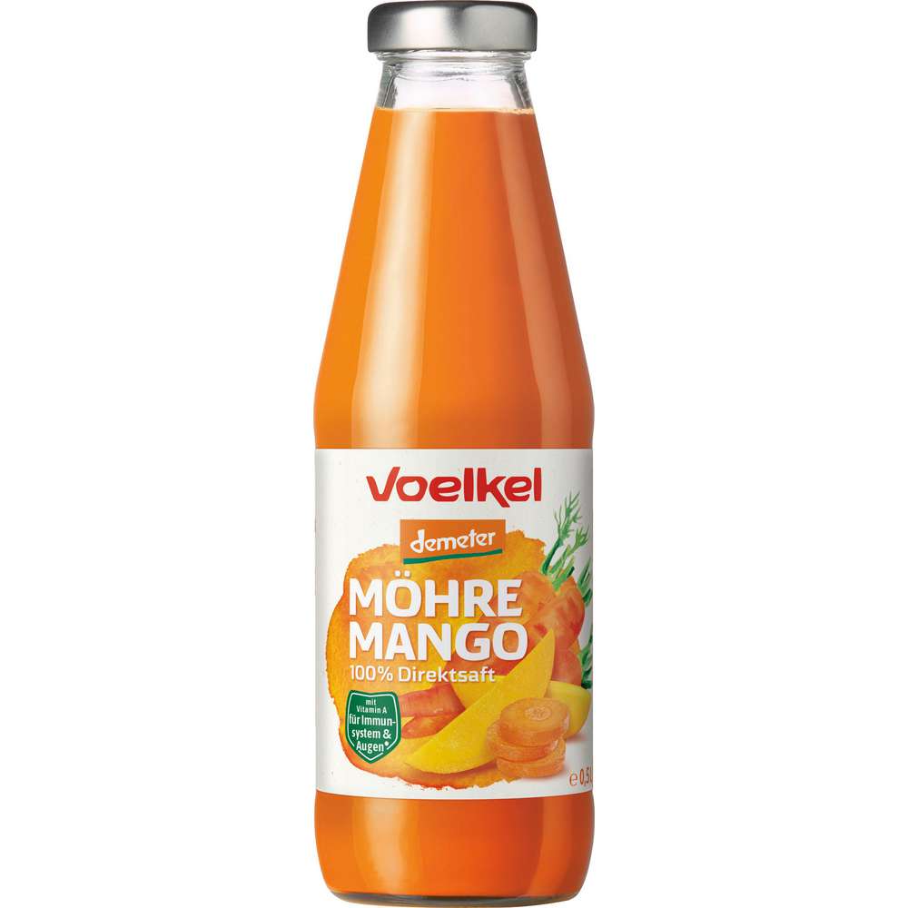 Produktabbildung Voelkel Möhre-Mango Saft
